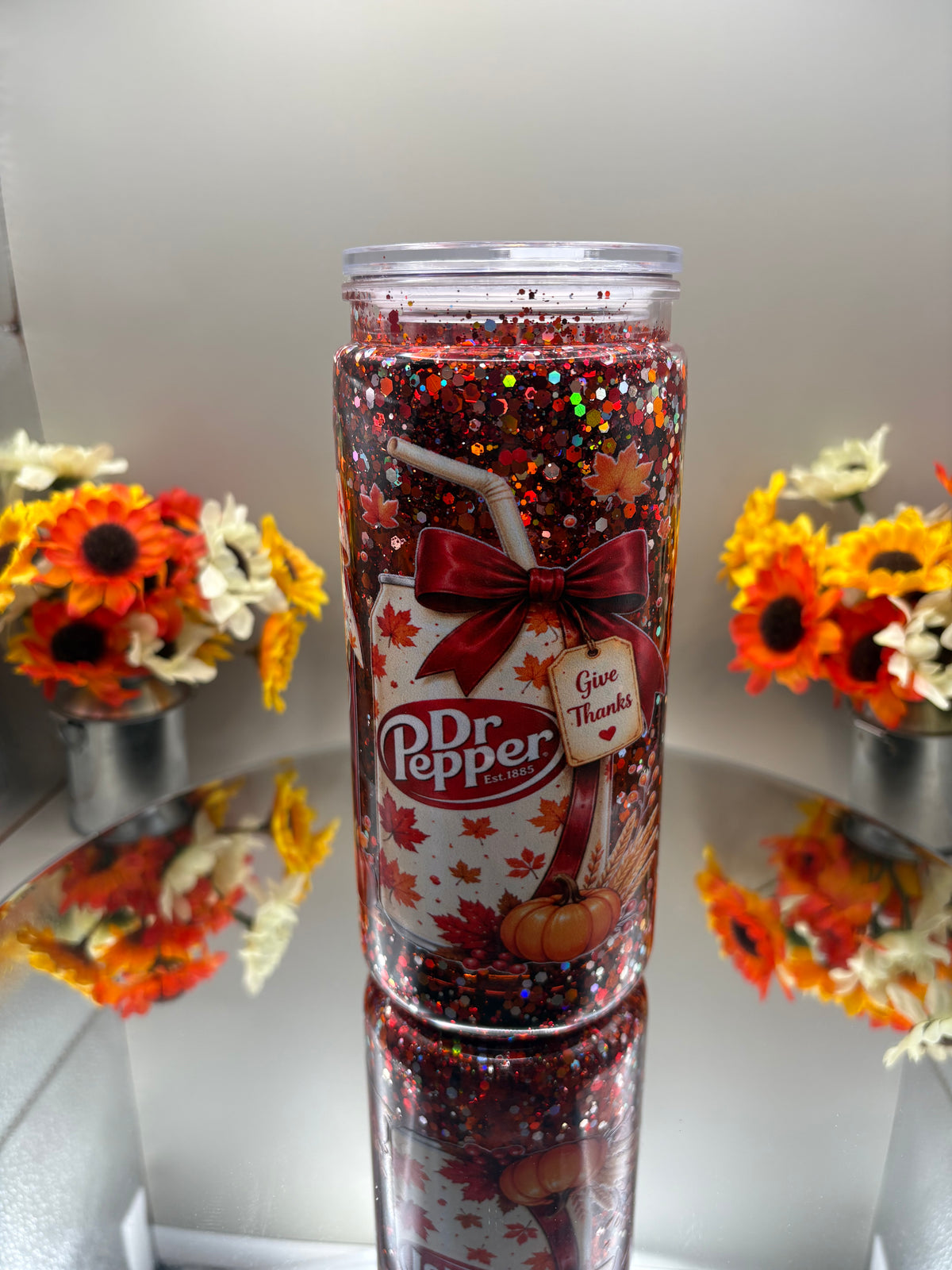 16OZ TUMBLER WITH DR. PEPPER