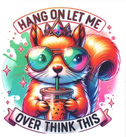 HANG ON DECAL