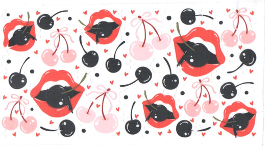BLACK CHERRIES AND LIPS